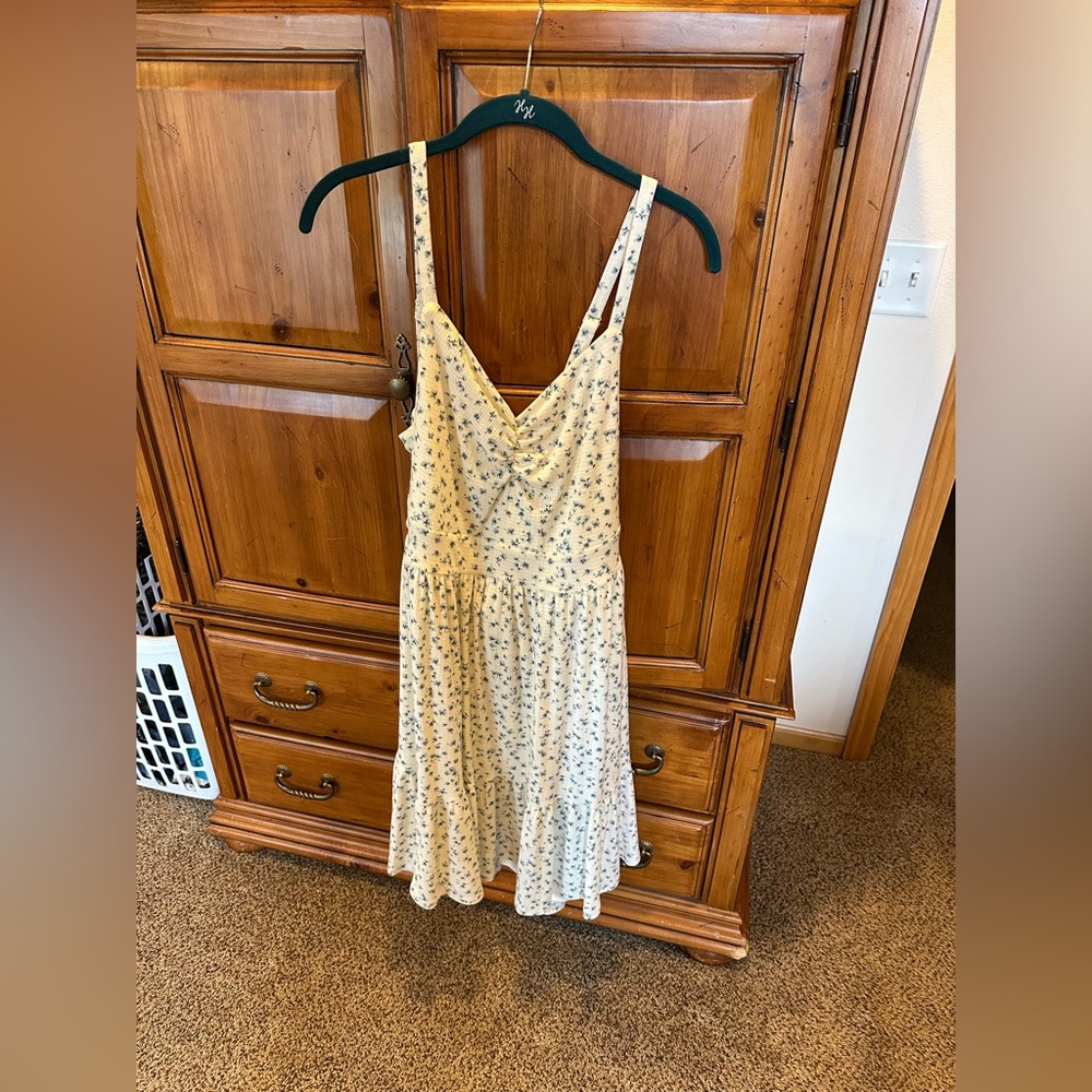 Torrid Blue and White Textured Top NWT